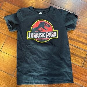 JURASSIC PARK Licensed Women's Size Small Graphic Tee Shirt
